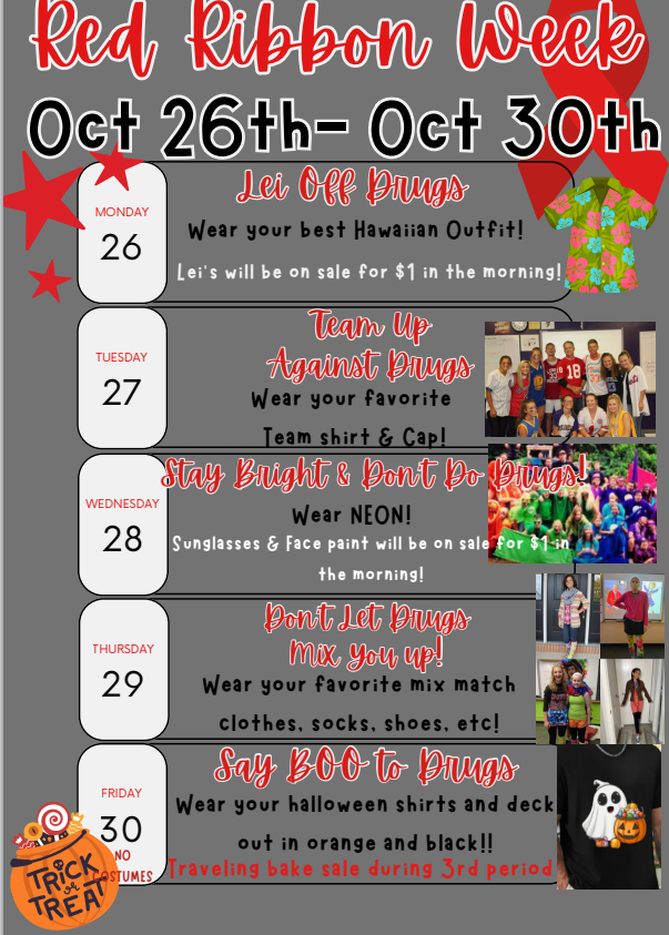 Red Ribbon Week Theme Days