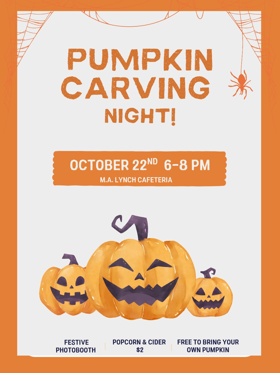 Pumpkin Carving Event