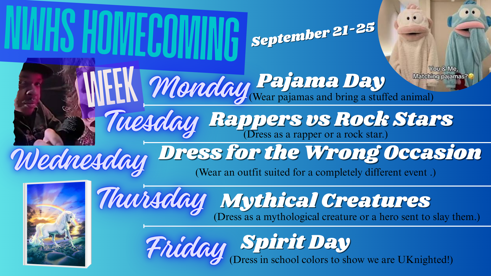 NWHS Homecoming Week 2026