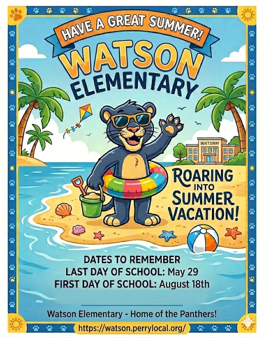 School's out for the summer!