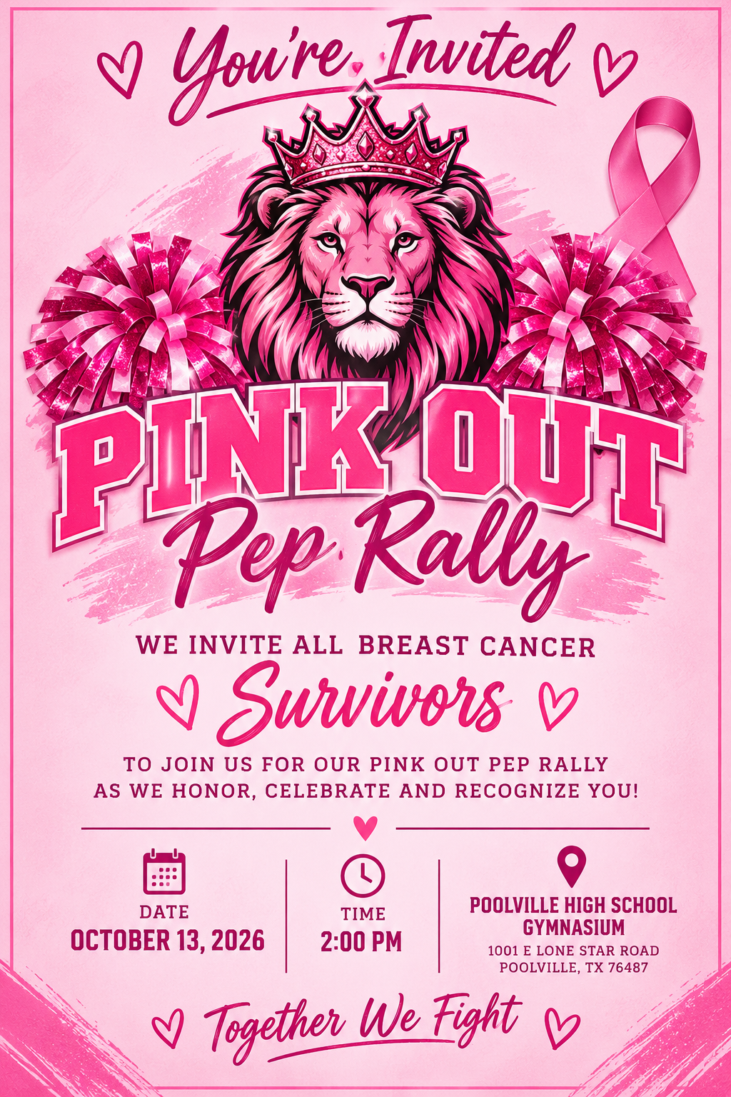 SAVE THE DATES!!!