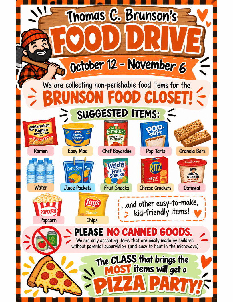 Brunson Food Drive