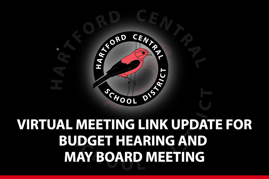 Virtual Meeting Link Update for Budget Hearing and May Board Meeting