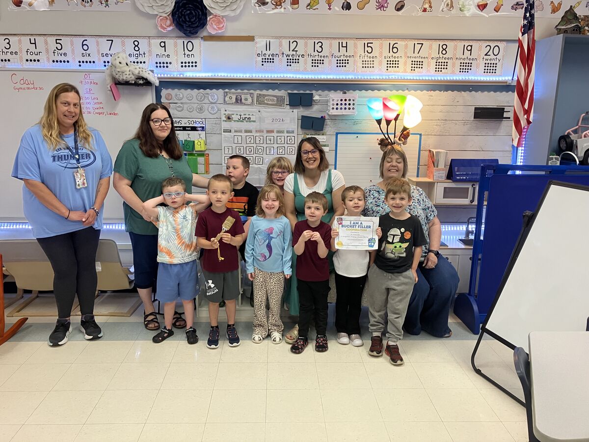 June classroom Bucket Fillers for our Specials Classes