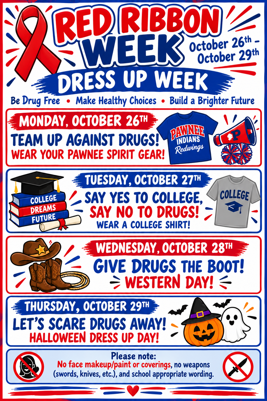Red Ribbon Week!