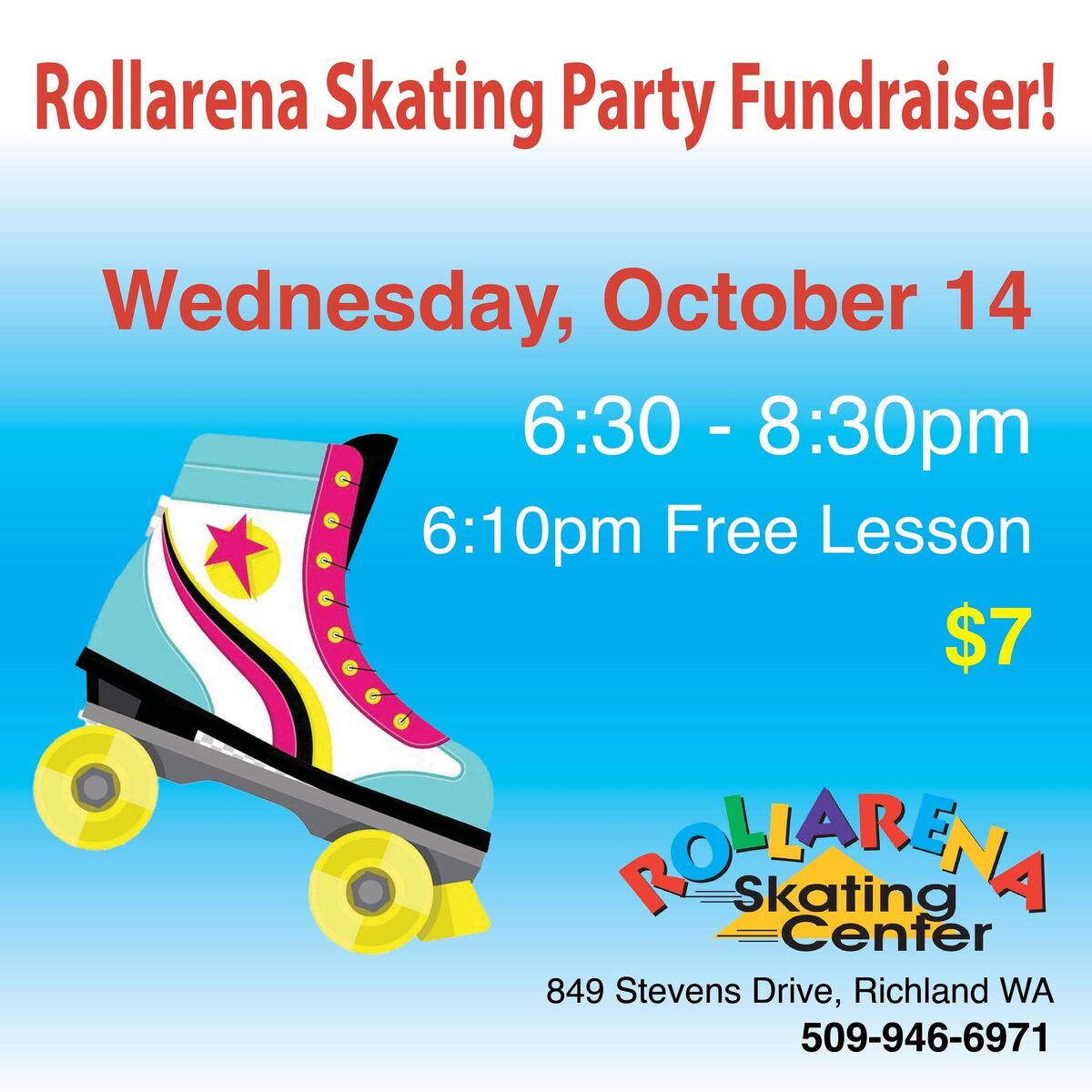 Rollarena Fundraiser!