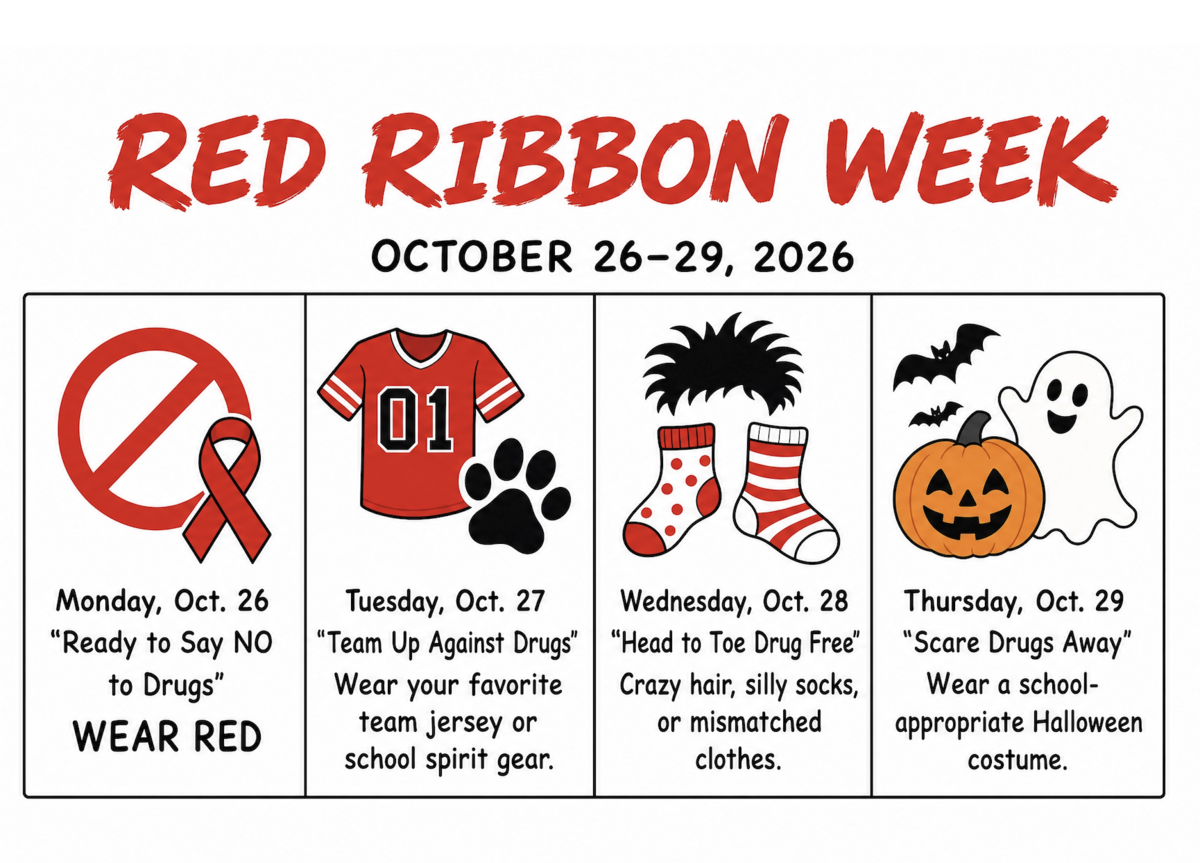 Reminder: Next Week Is Red Ribbon Week