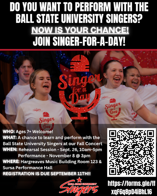BSU Singers Flyer
