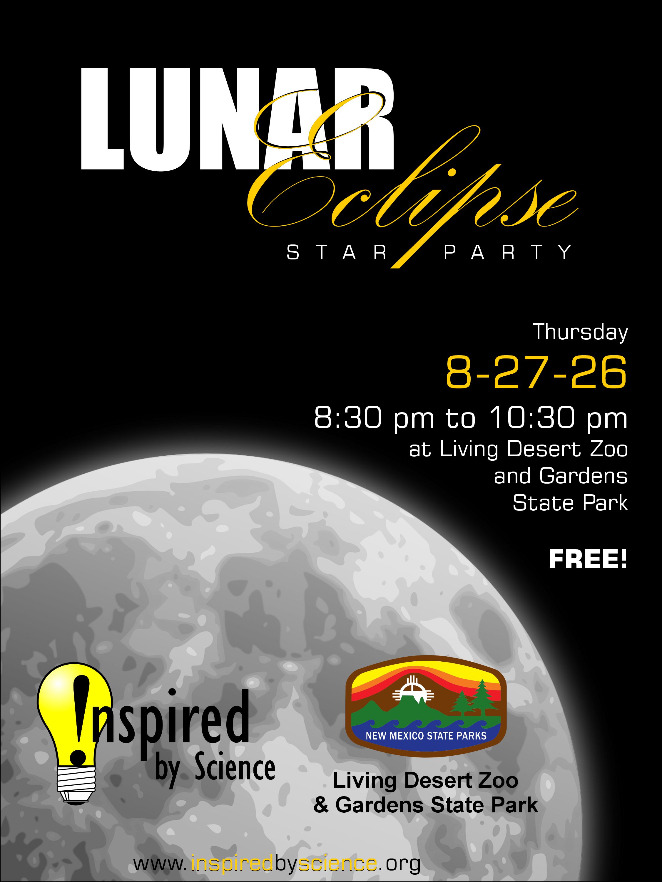 Lunar Eclipse Star Party | Living Desert Zoo & Gardens