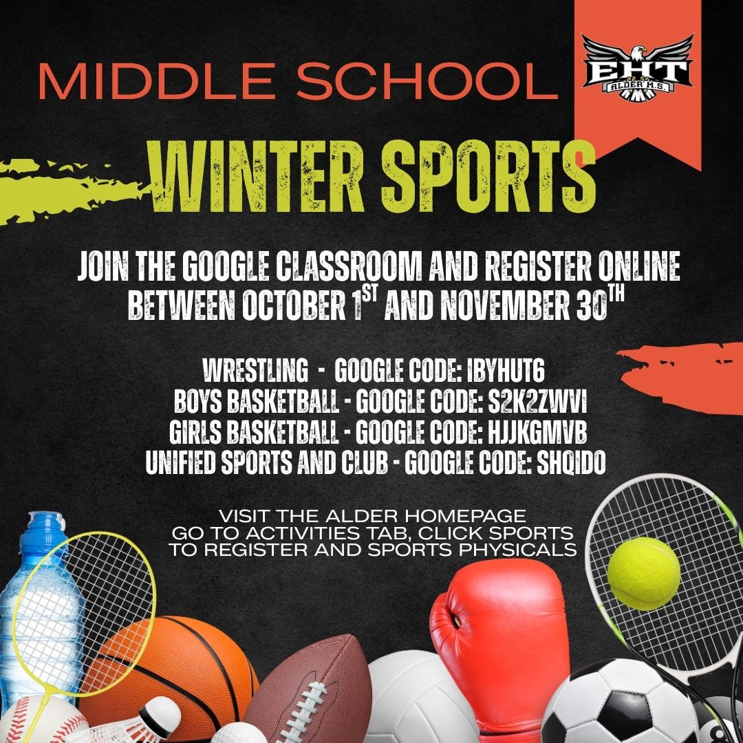 Winter Sports Registration 