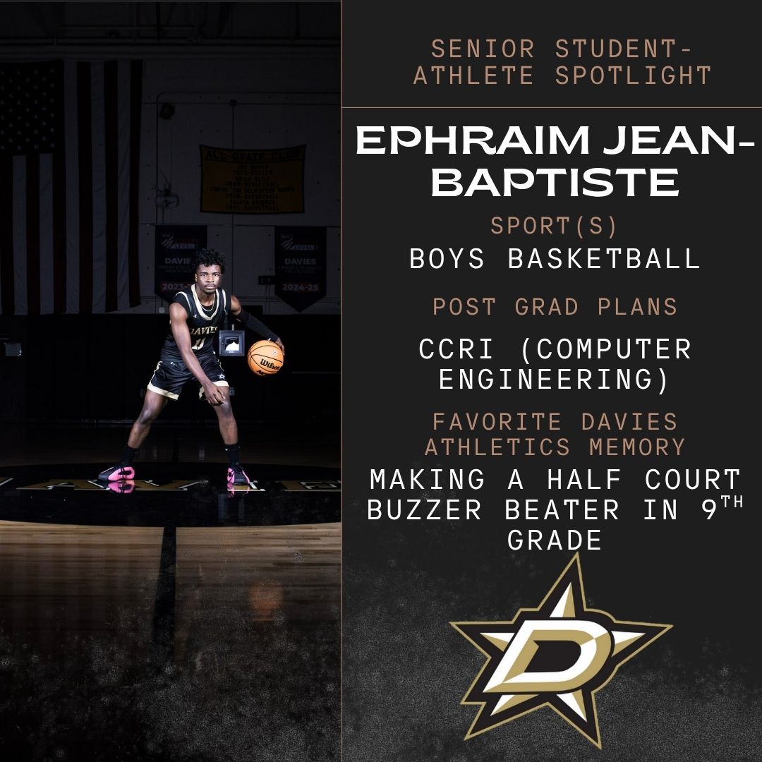 Senior Student-Athlete Spotlight: Ephraim Jean-Baptiste