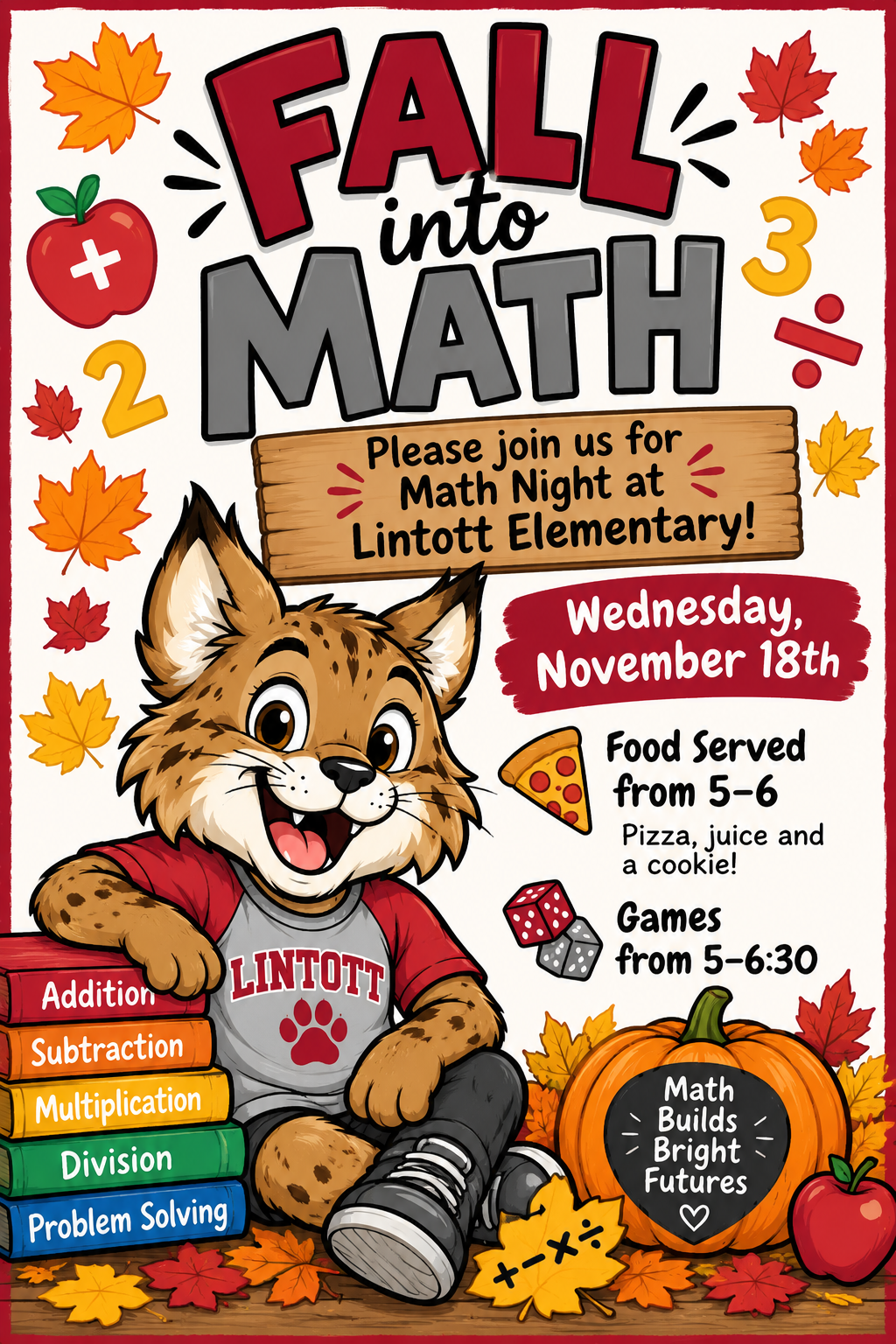 Please join us for Math Night!