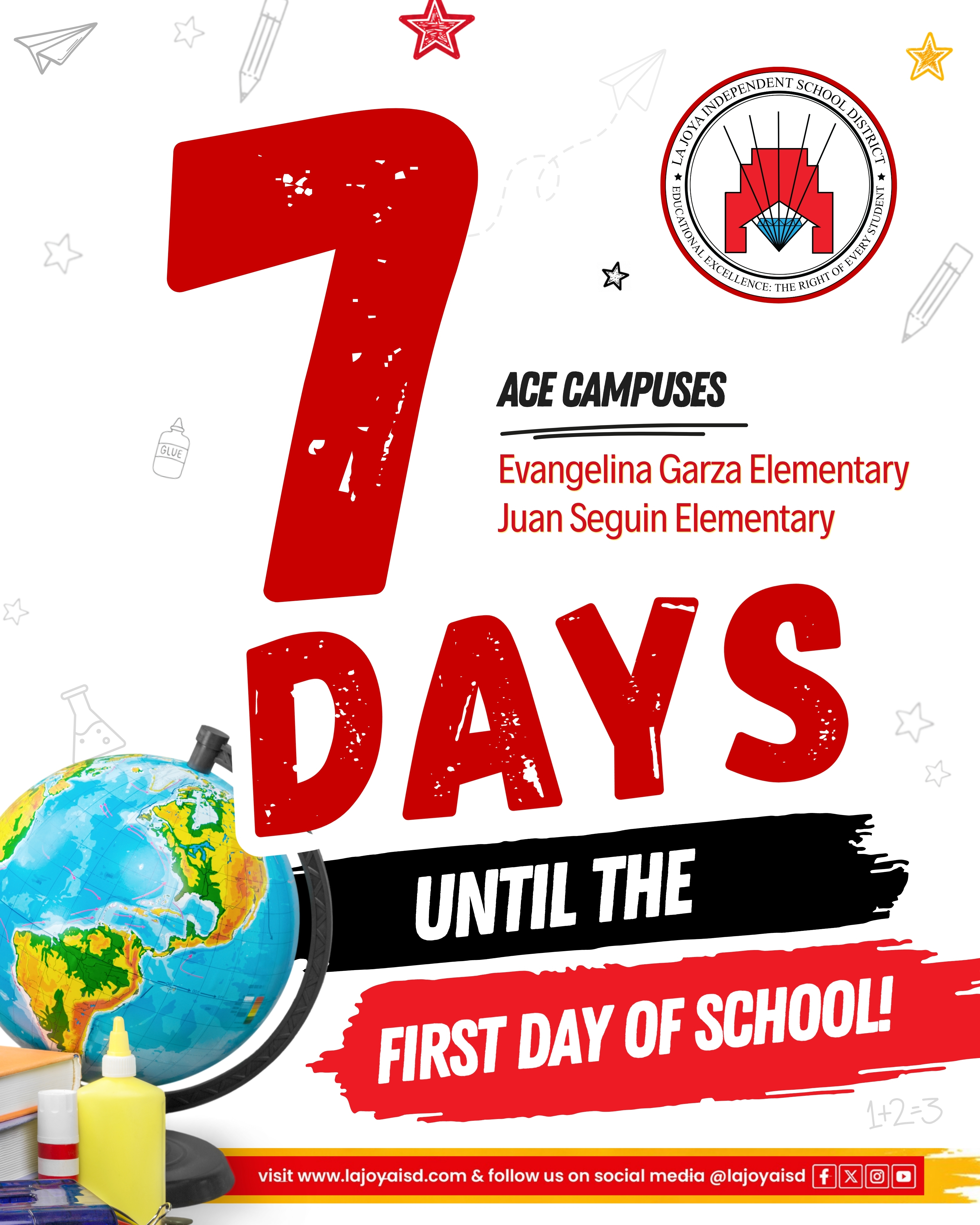 📚✨ 7 days until the first day of school at our ACE Campuses!