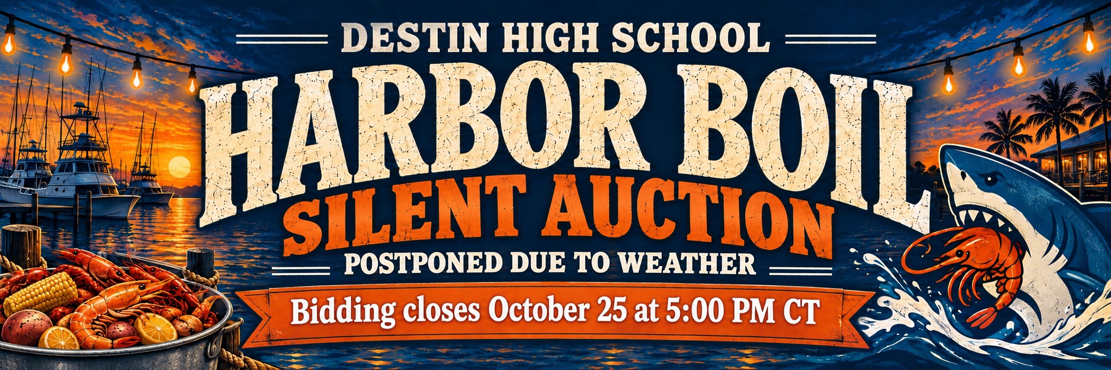 🦐🦈 5 DAYS UNTIL HARBOR BOIL!