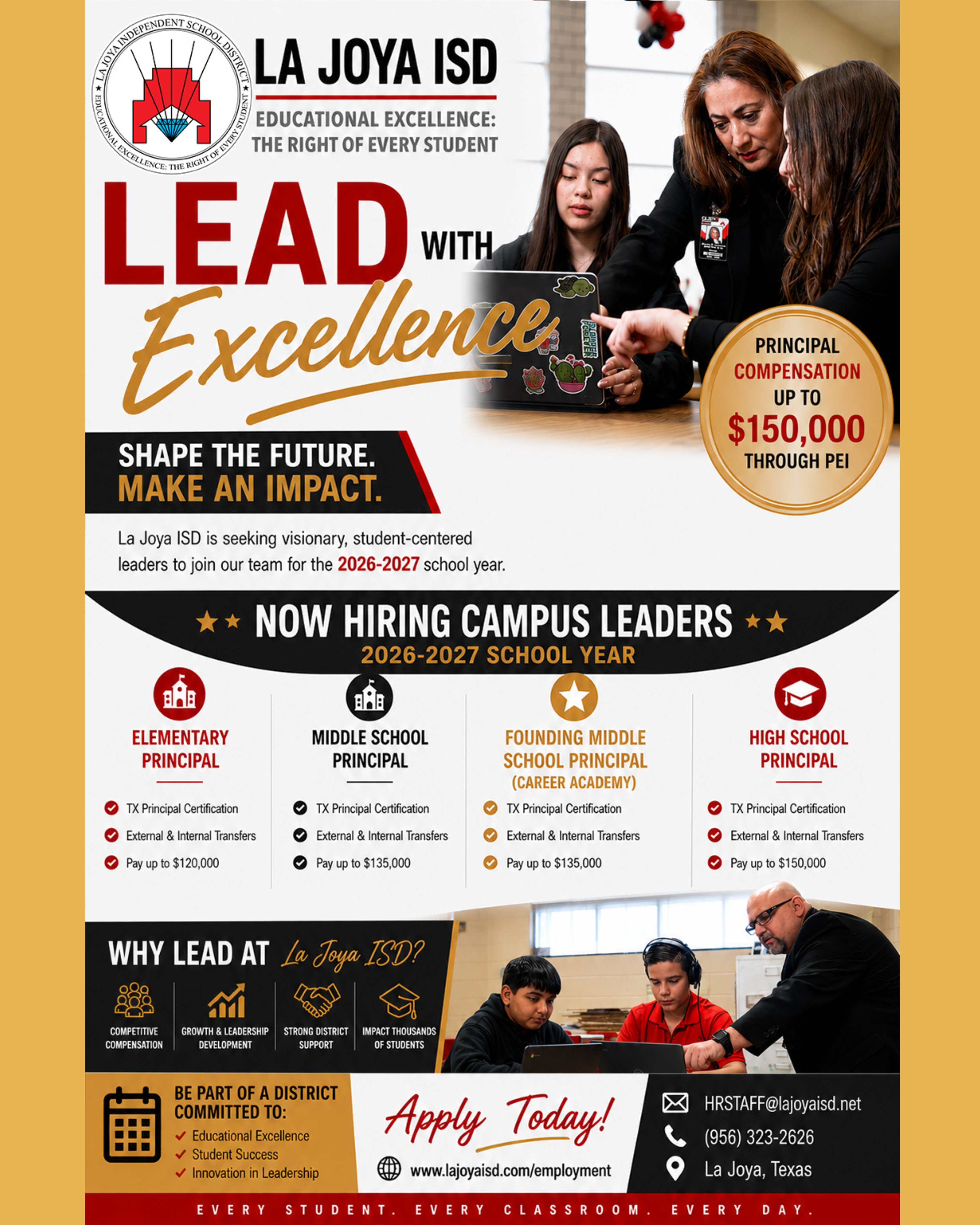 🎓 Lead with Excellence. Shape the Future. Make an Impact.