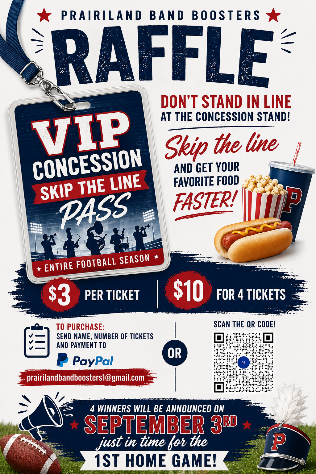 VIP Concession Raffle