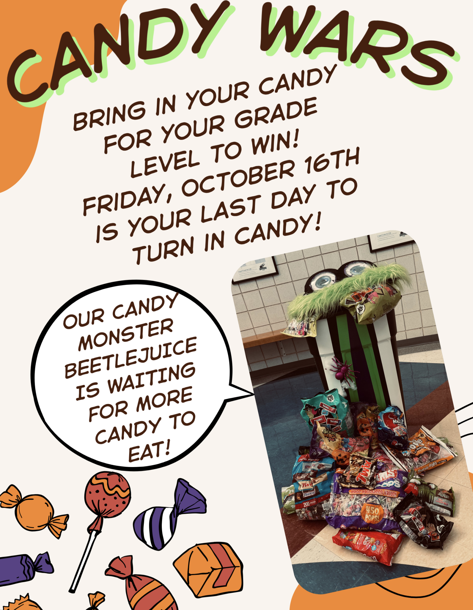 Last Day for Candy Wars!