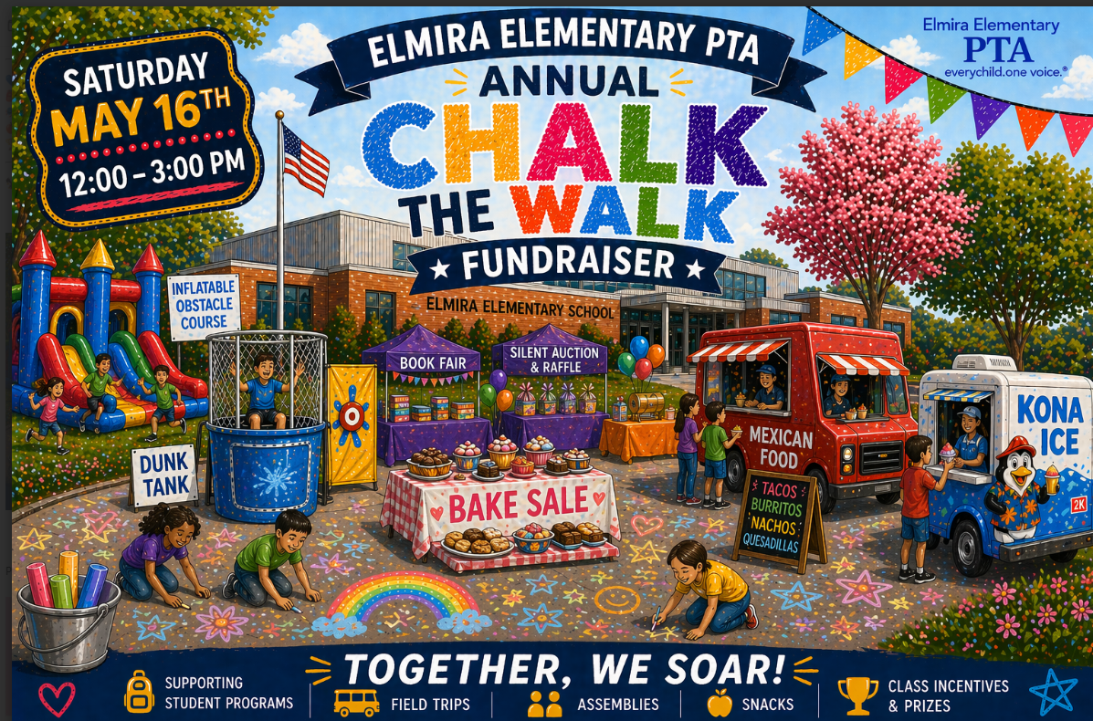 💙💛 Chalk the Walk Is Almost Here! Ways to Help & Join the Fun! 🦅🎨