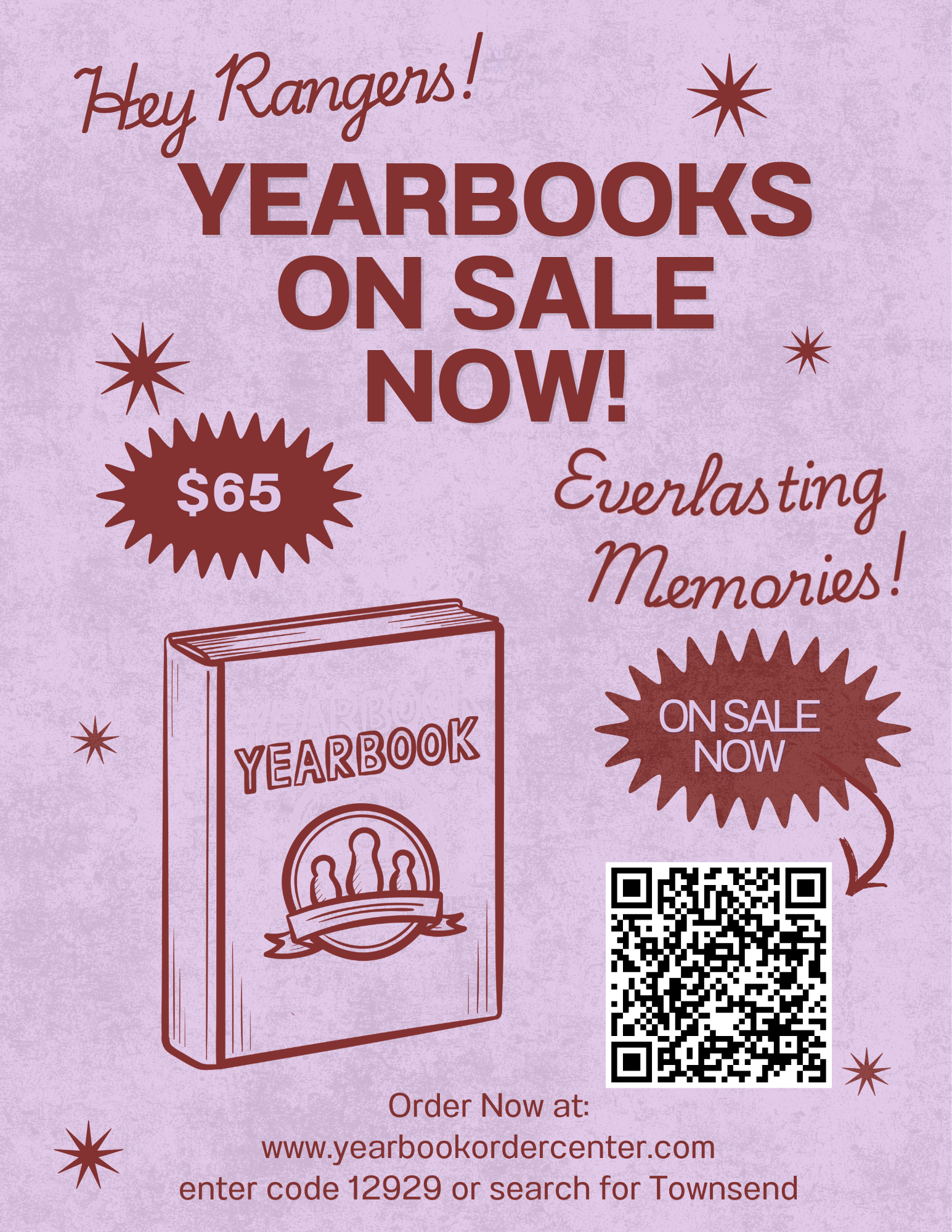 Townsend Yearbooks Are On Sale Now!