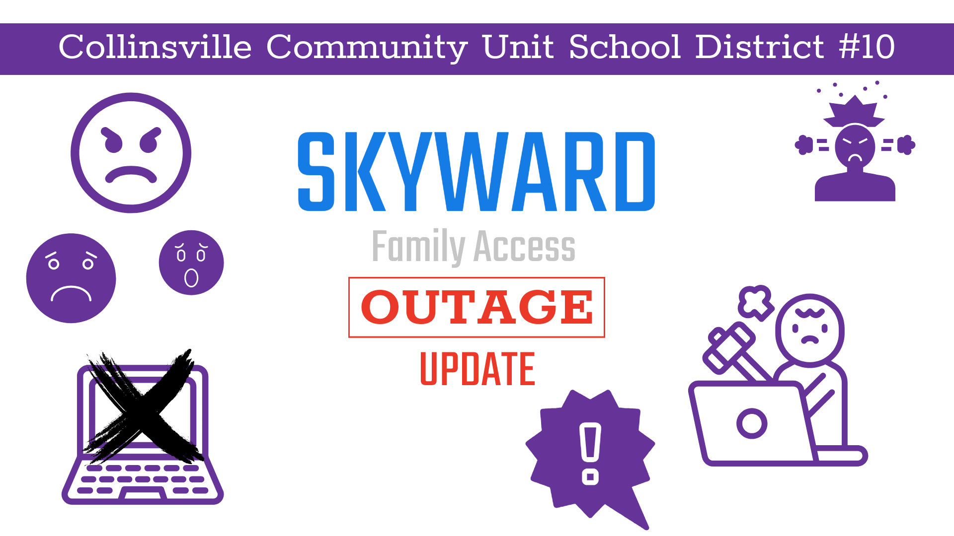 UPDATE:  Skyward Family Access Outage