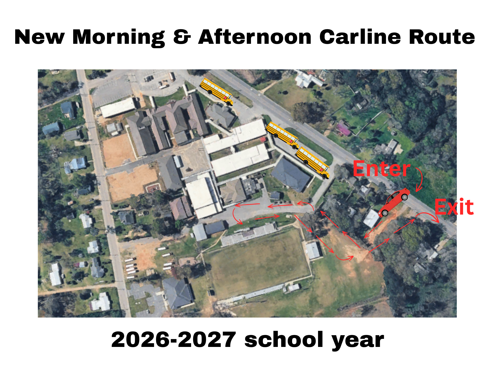 ‼️IMPORTANT INFORMATION REGARDING CARLINE FOR THE 2026-2027 SCHOOL YEAR‼️