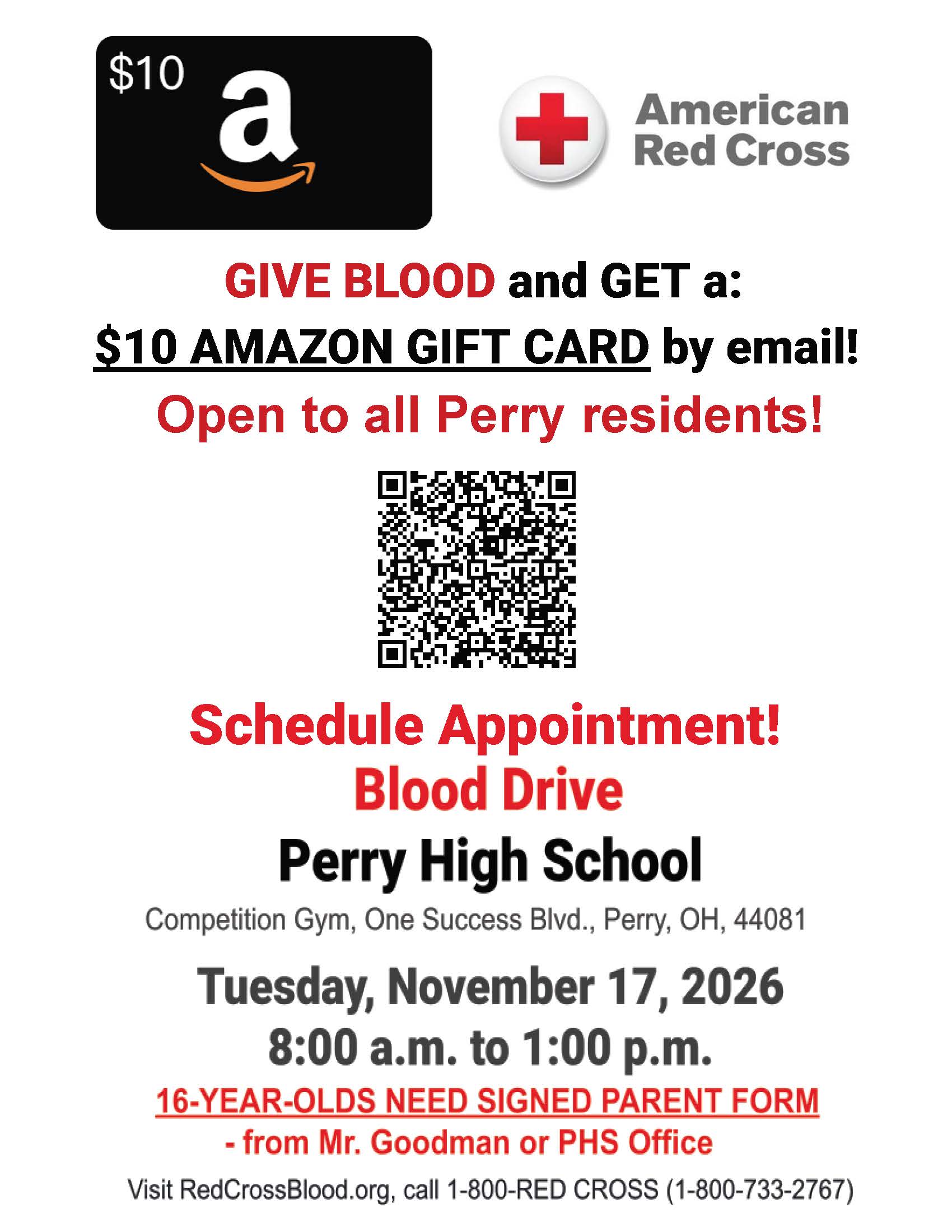PHS Blood Drive