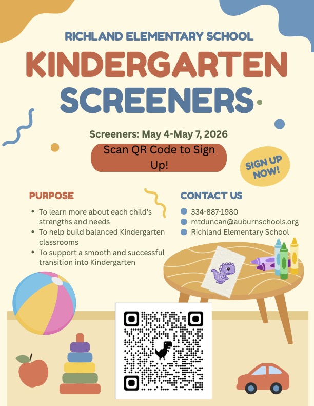 Kindergarten Screeners