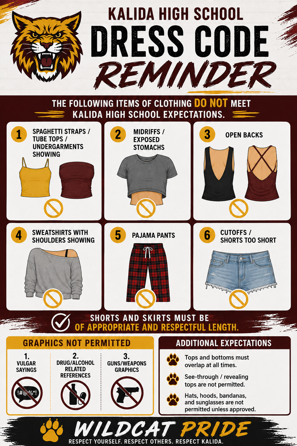 Dress Code Reminder