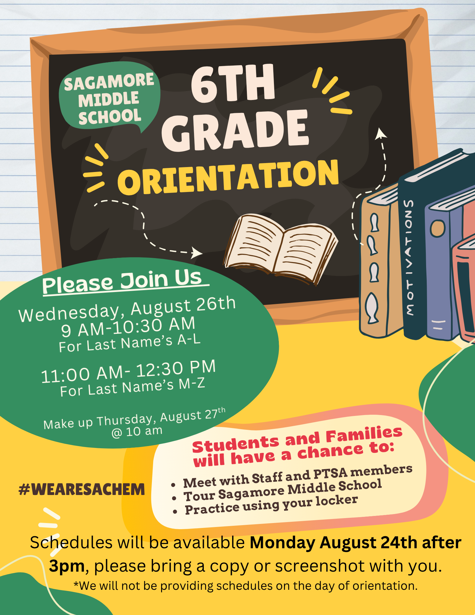 Grade 6 Orientation