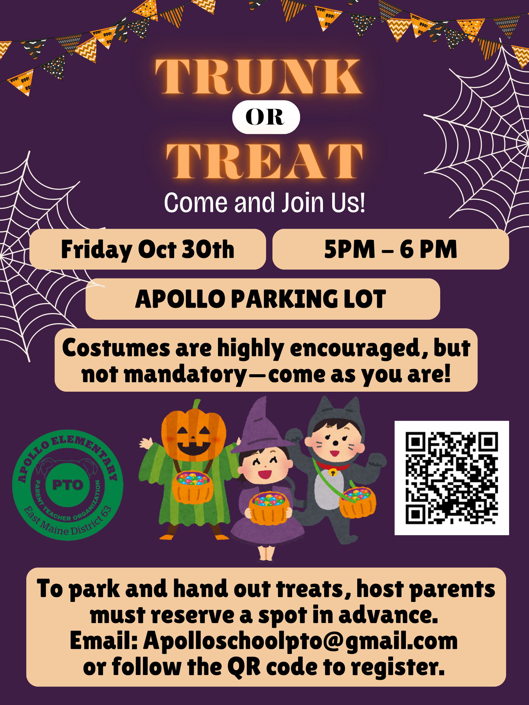 Apollo PTO Trunk or Treat