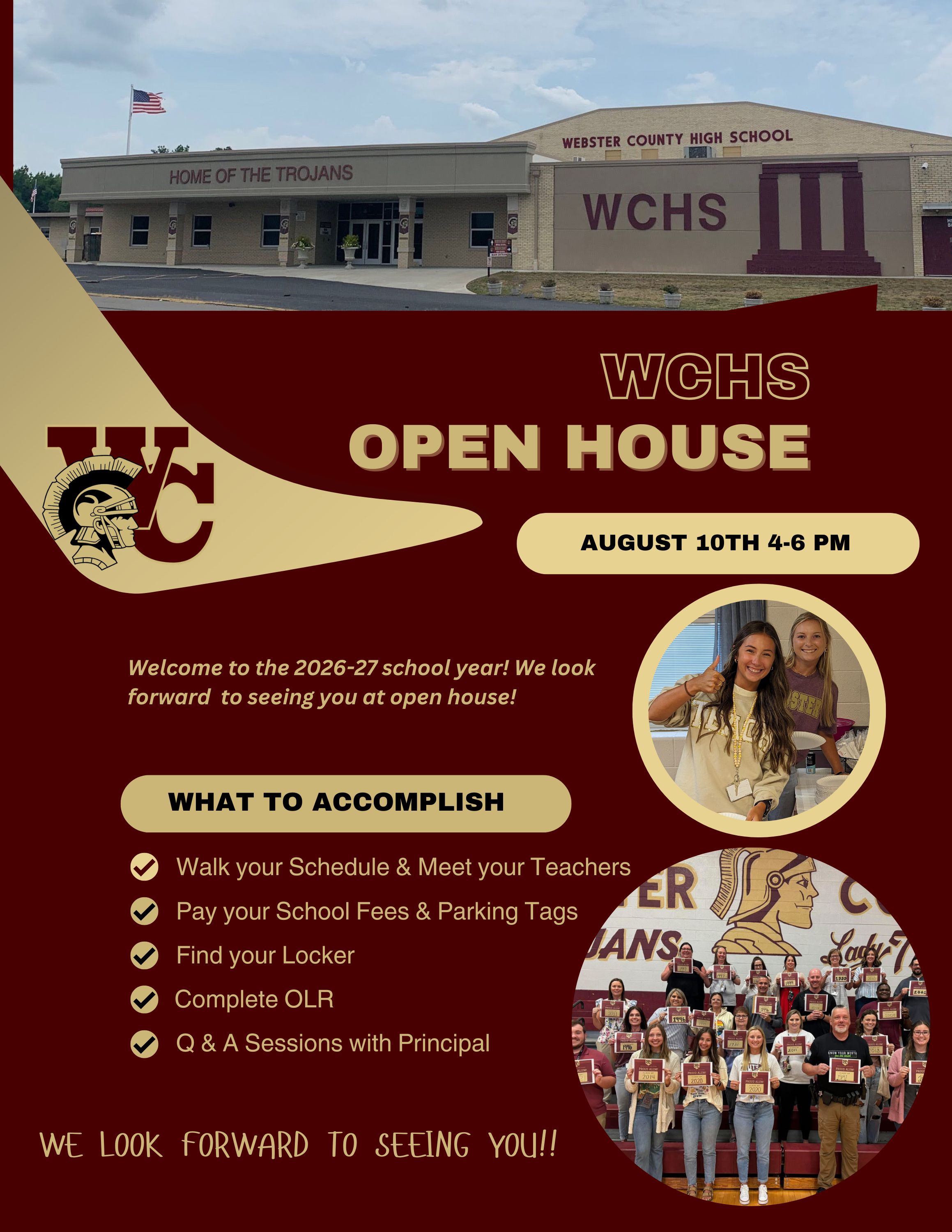 WCHS Open House
