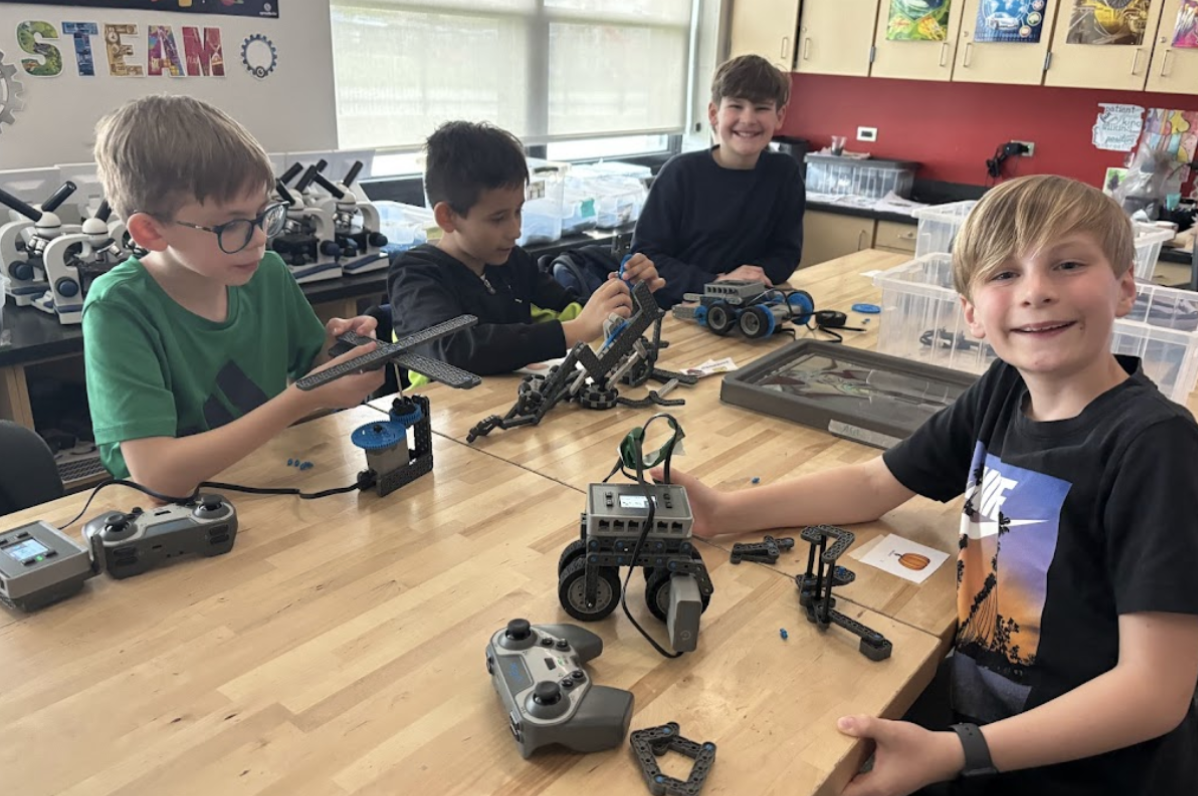Central STEAM Club Combines Engineering and Creativity