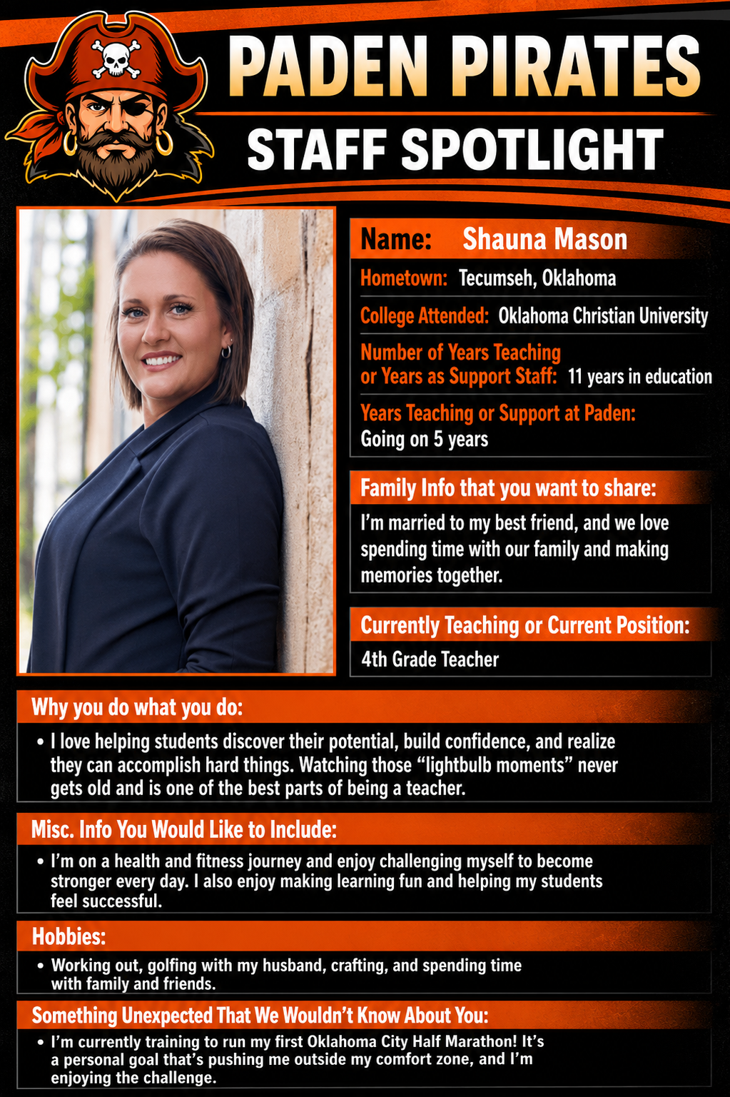 Shauna Mason - 4th Grade Teacher