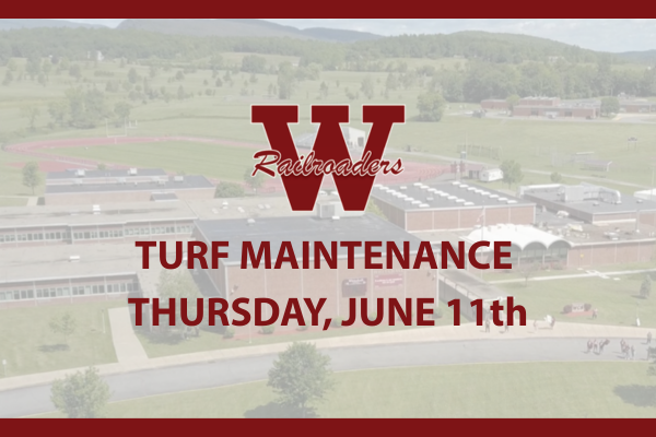 Football Field Turf Maintenance Scheduled for June 11