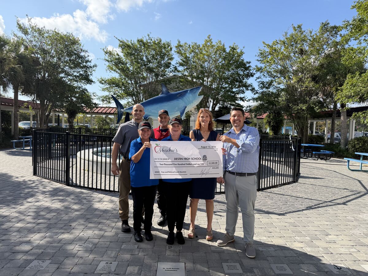 🍎 A Special Thank You to Maschio’s Food Services! 💙🦈