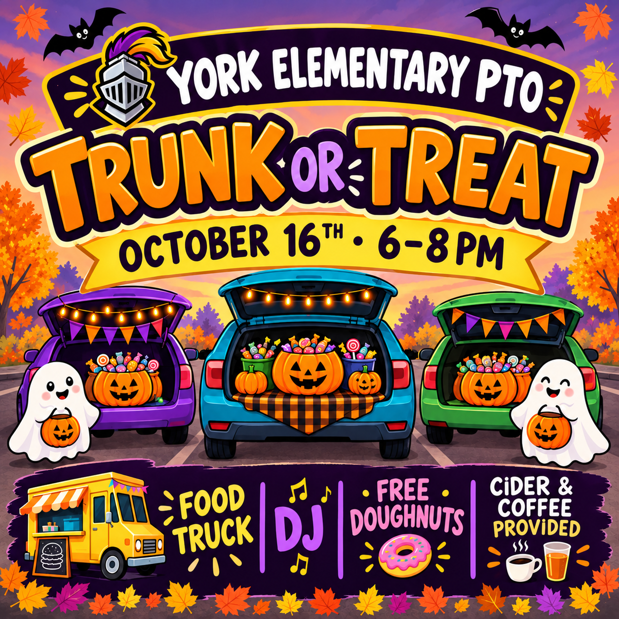 York PTO Trunk or Treat Needs Volunteers