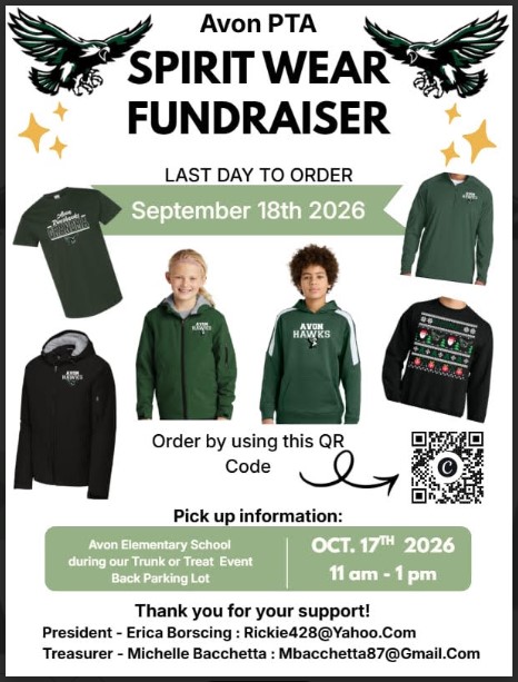Support the Avon PTA & Show Your Riverhawks Pride! 💚🤍🦅