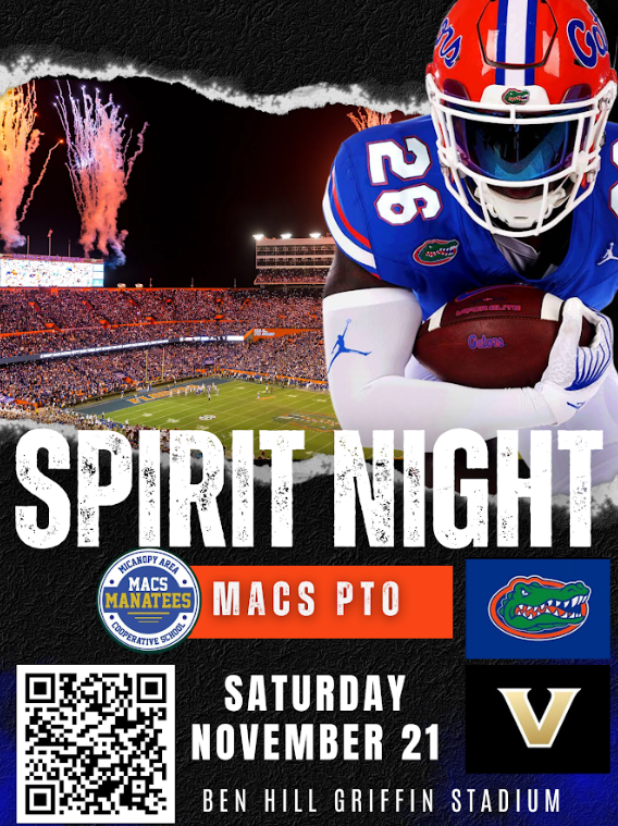 MACS Gators Football Spirit Night 🏈🏈