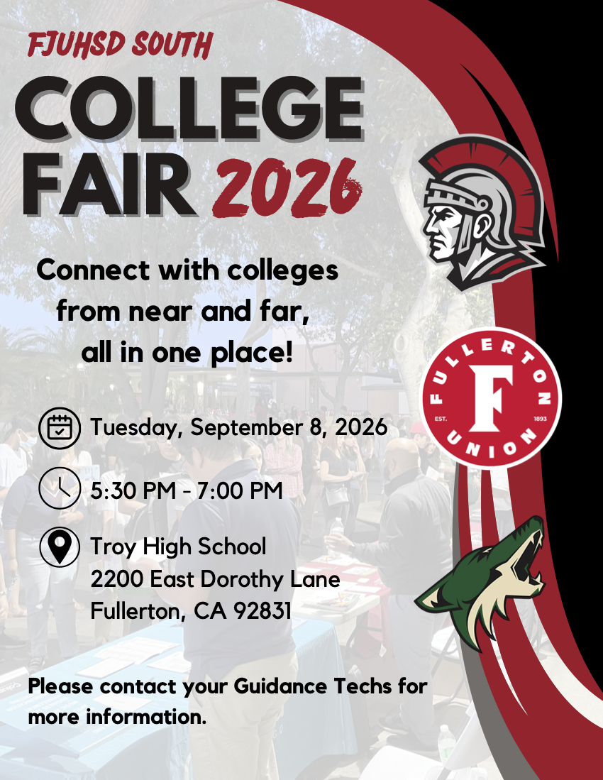 FJUHSD South College Fair 2026
