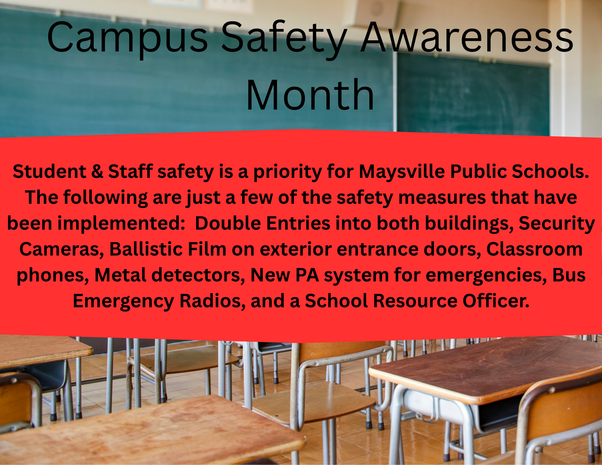 Campus Safety Month