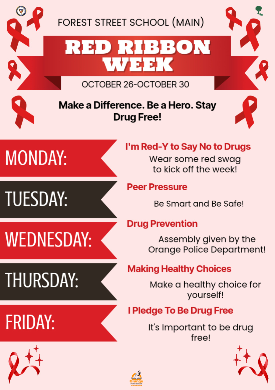 Forest Main: Red Ribbon Week