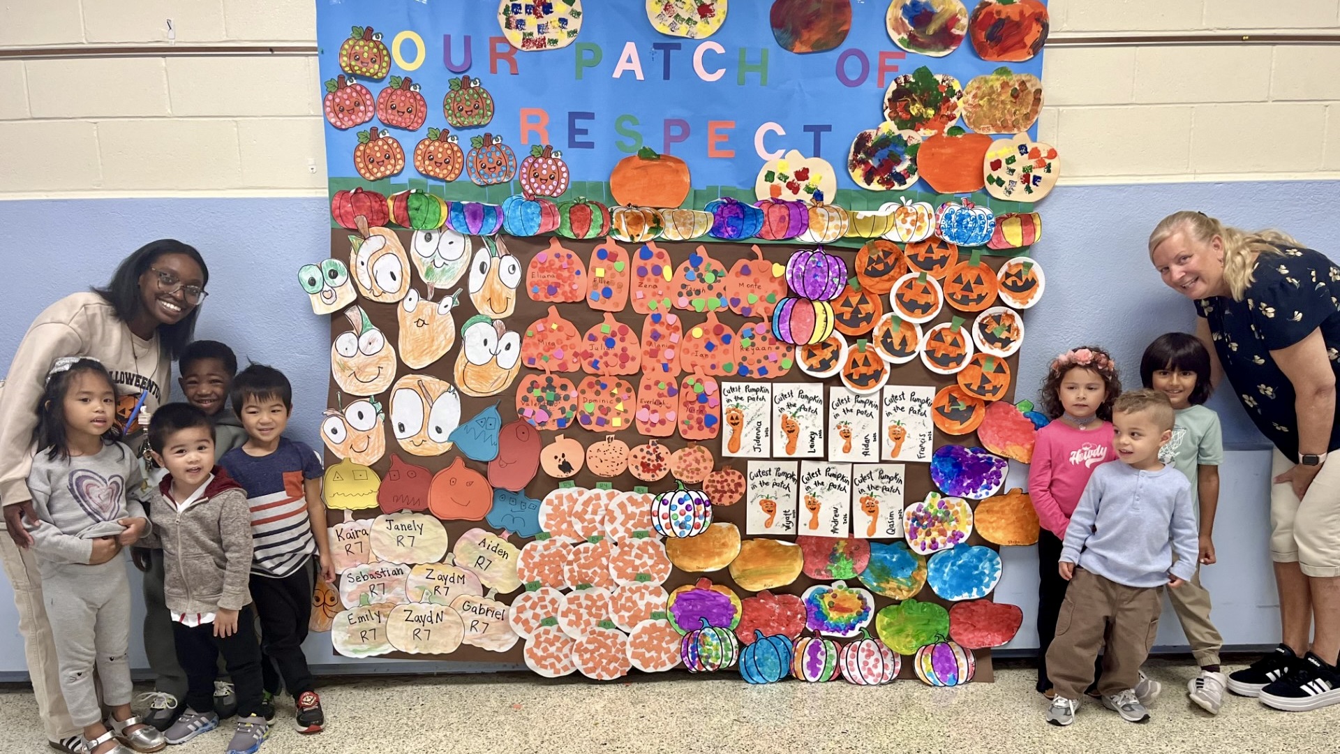 Preschoolers learn kindness and teamwork for Week of Respect