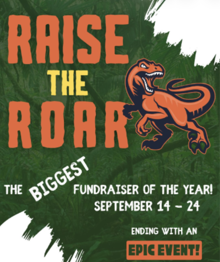 Raise the Roar Fundraiser Starts Sept. 14th!
