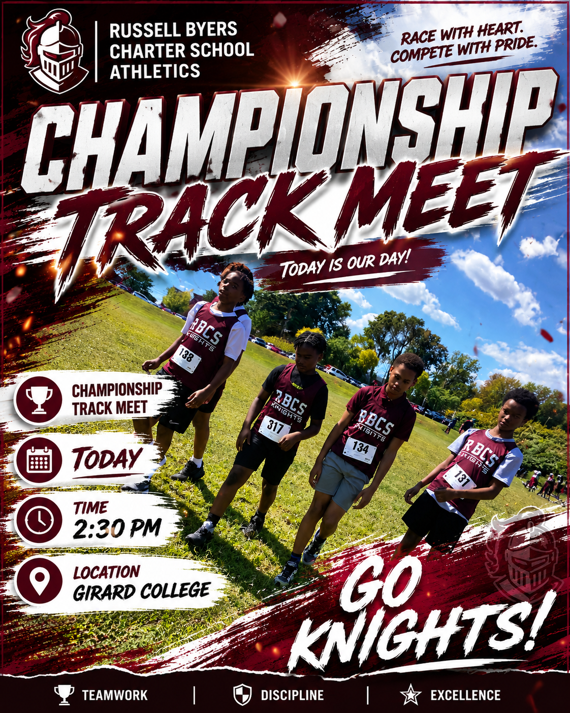 Track Meet - Show Your Support