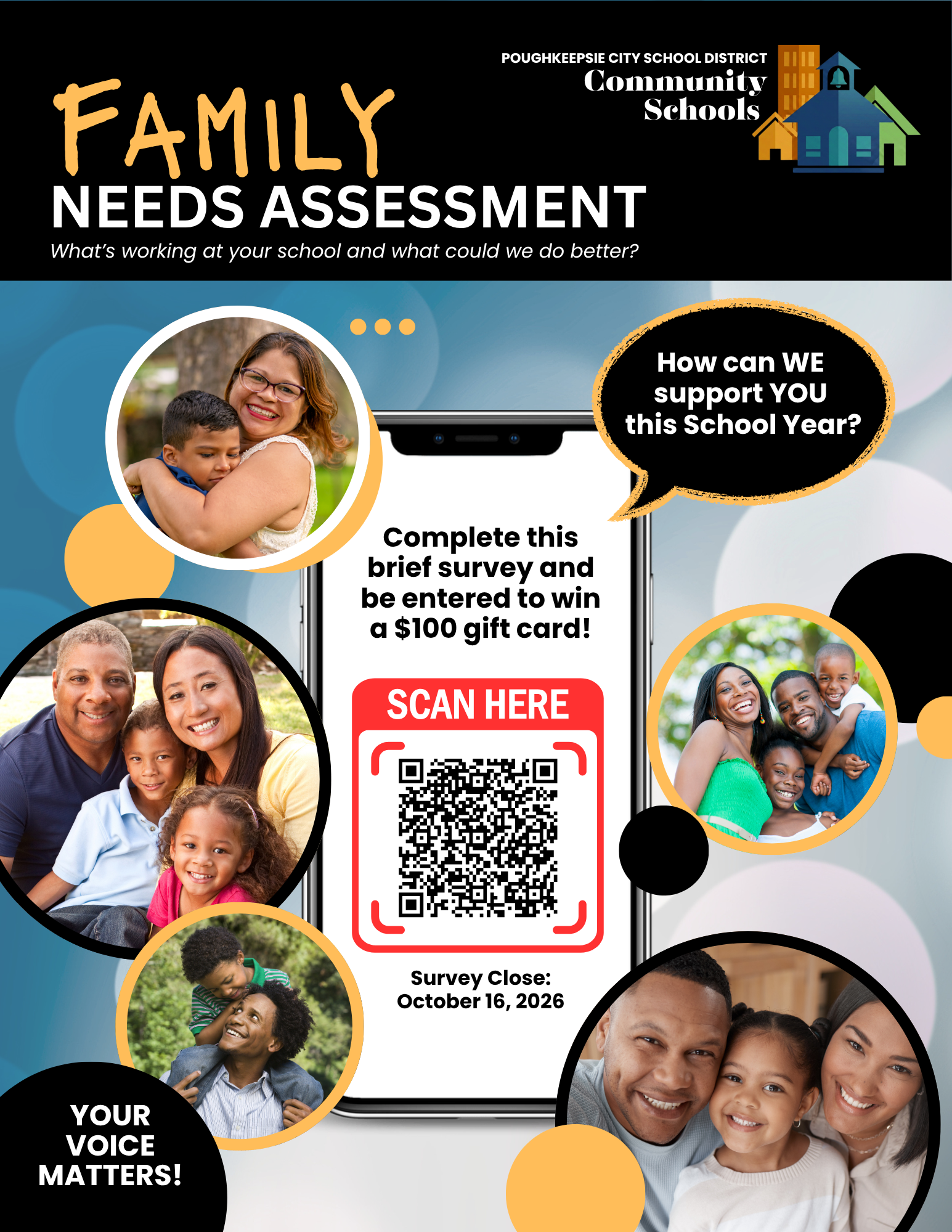 Family Needs Assessment: Share Your Feedback for the New School Year!
