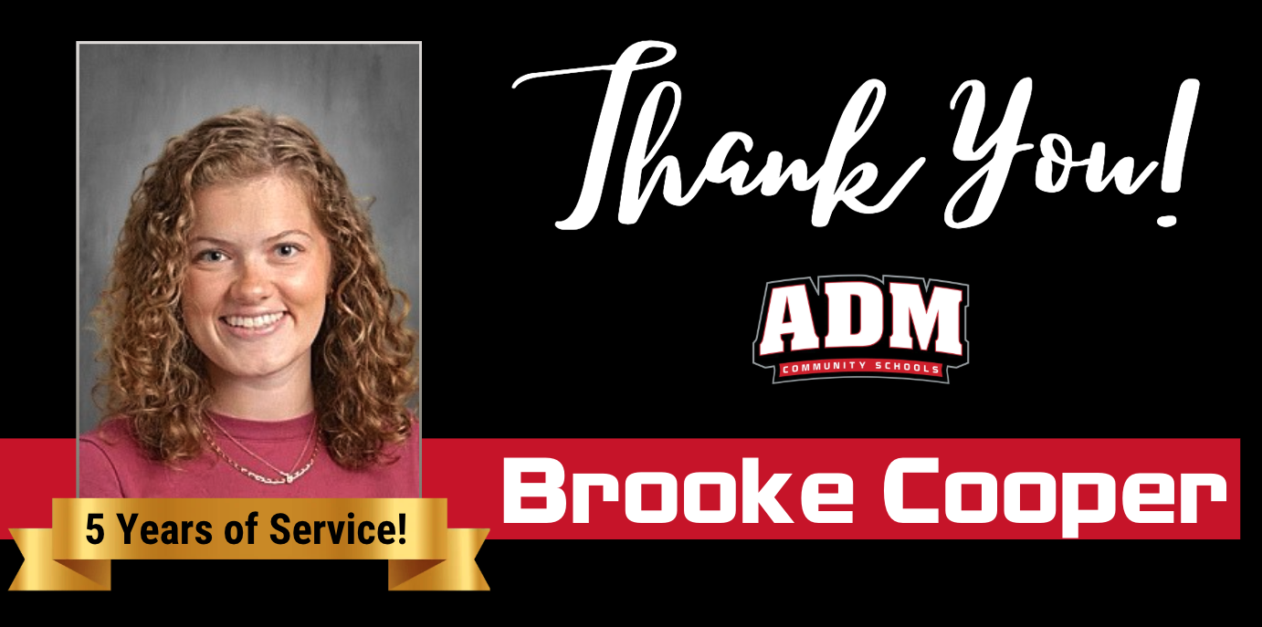 Brooke Cooper ~ 5 Years of Service!