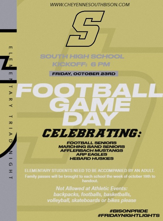 Afflerbach Night at South High Football Game