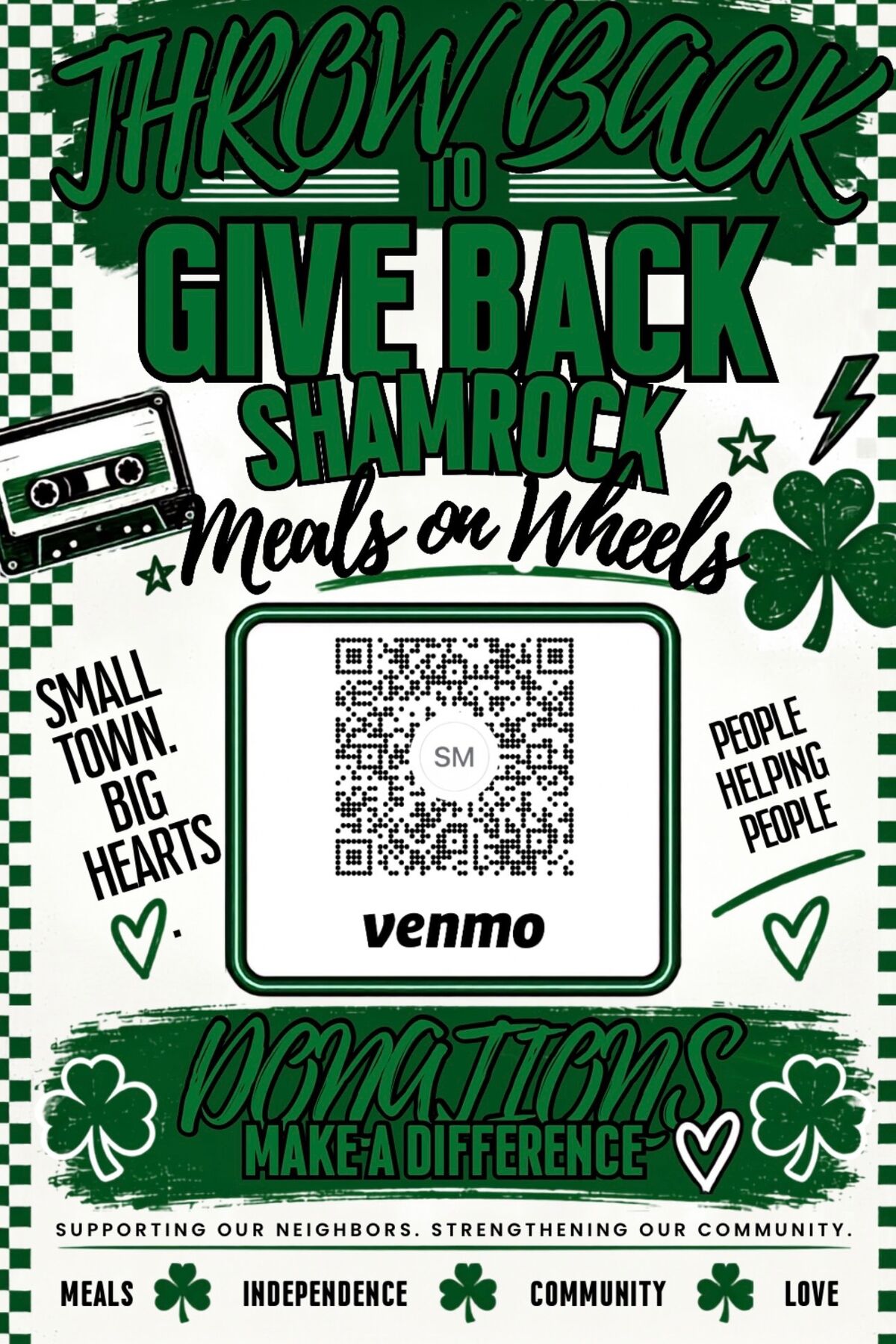 Throwback to Give Back Shamrock ~ Meals on Wheels ~