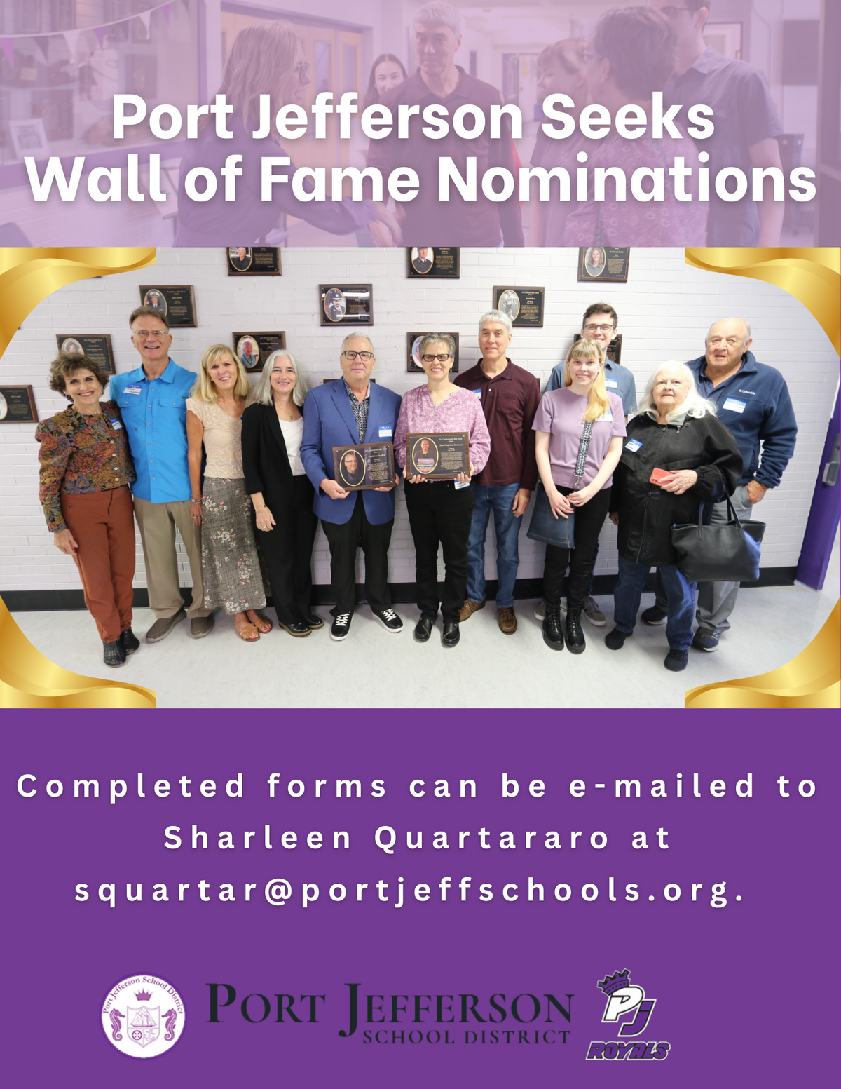 Port Jefferson Seeks Wall of Fame Nominations