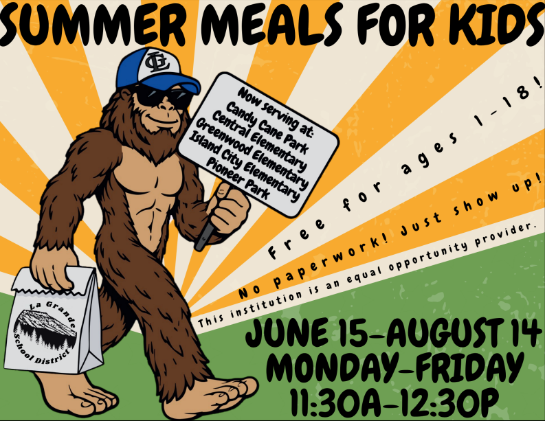 Free Summer Meals for Kids 1-18!